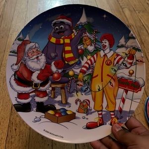 McDonalds plate